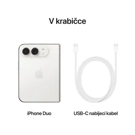 iPhone Duo 512GB Nebesky bílá