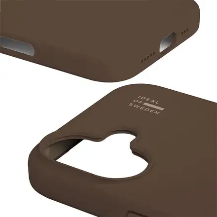 iDeal Silicone Case MagSafe iPhone 17 Mocha Mousse