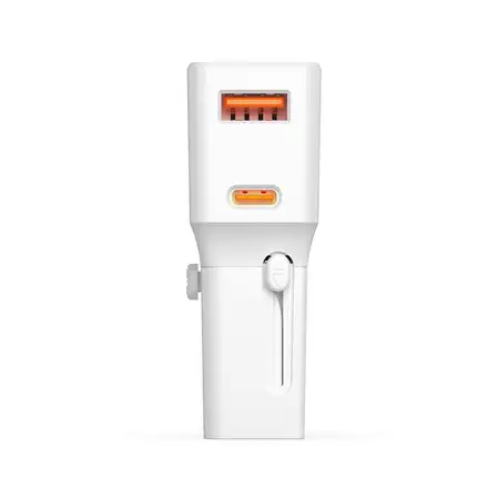 Mobile Origin 25W Travel Adapter (EU/US/UK/AU) - White