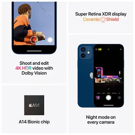 iPhone 12 128 GB Bílý *Třída B*